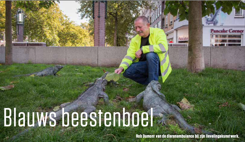 Blauws beestenboel